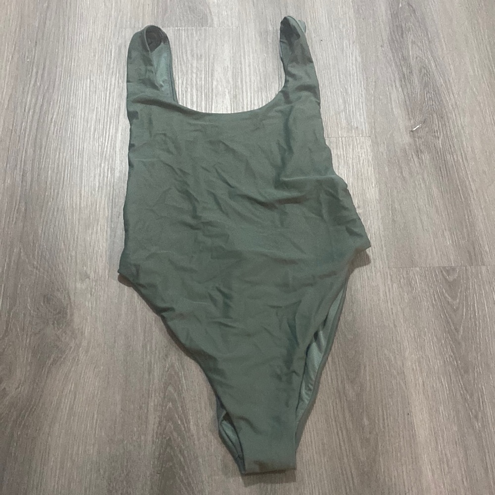 Aerie one piece high cut